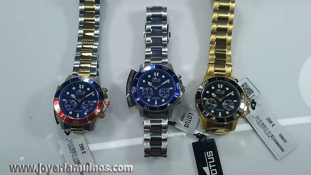 Relojes Lotus Hybrid - Colección Todos los Modelos Híbridos