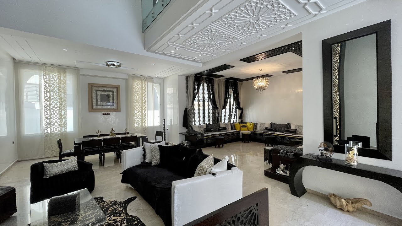 مفاجأة😍 الفيلا الساحرة التي تعكس الجمال والأناقة في كل تفاصيلها استمتع بالرفاهية الفاخرة Villa maroc