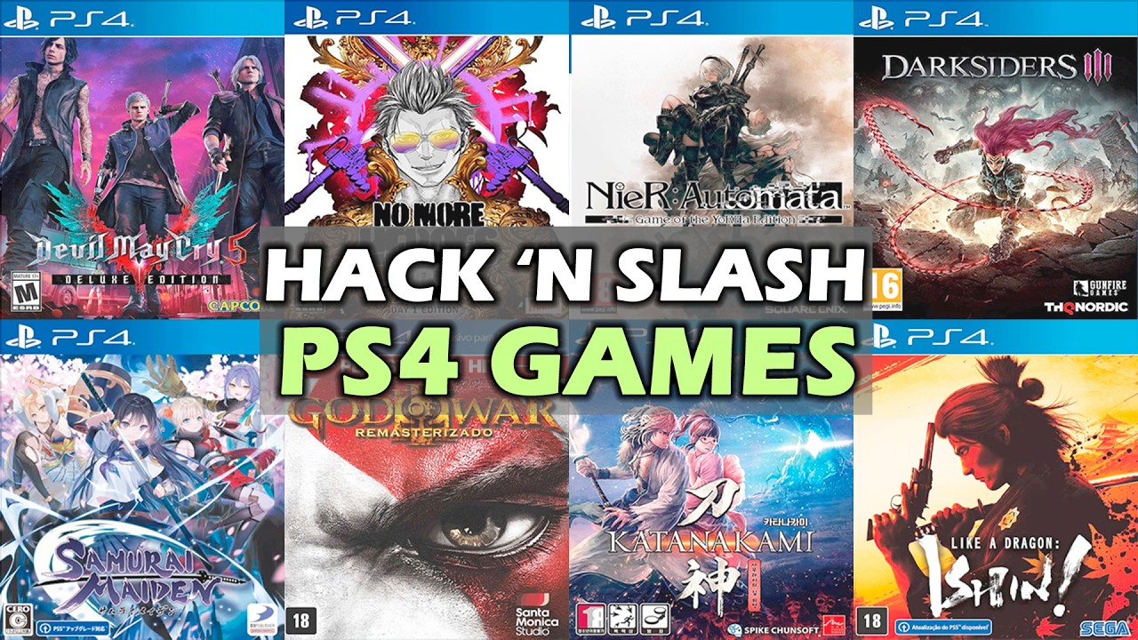 TOP 40 BEST PS4 HACK N SLASH GAMES || PS4 GAMES