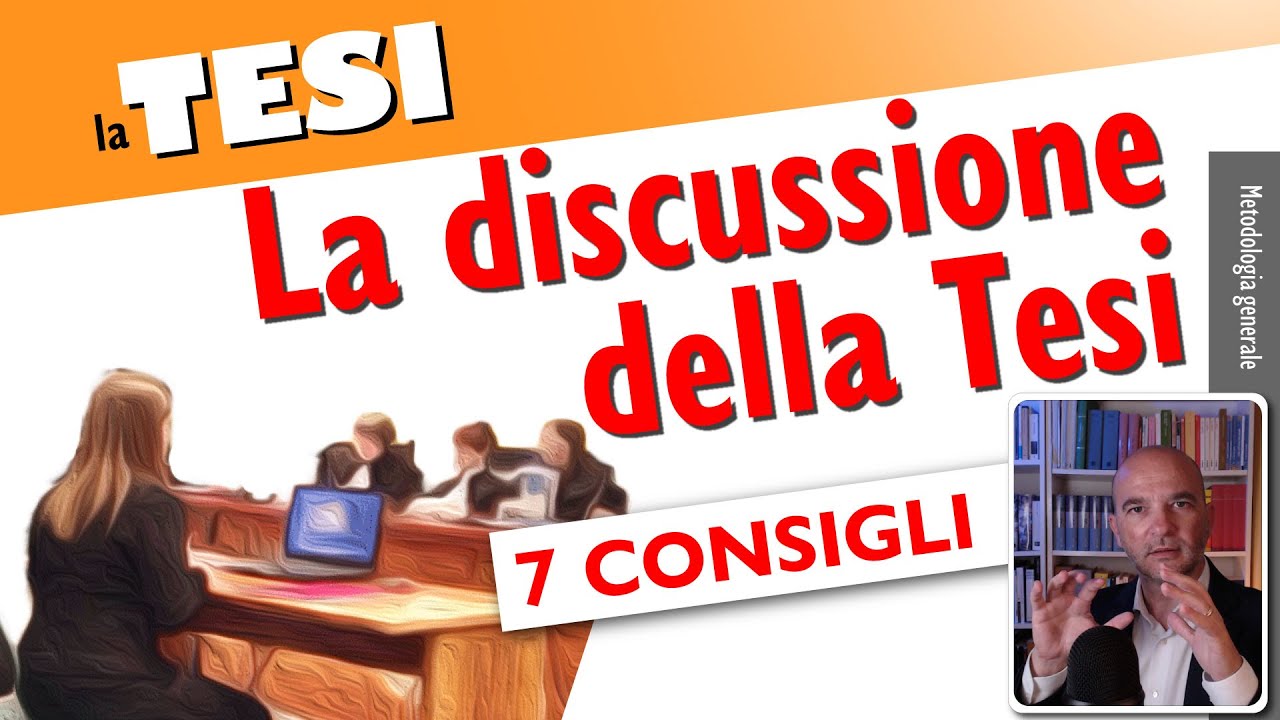 La DISCUSSIONE/PRESENTAZIONE della Tesi (in 7 consigli 💡)