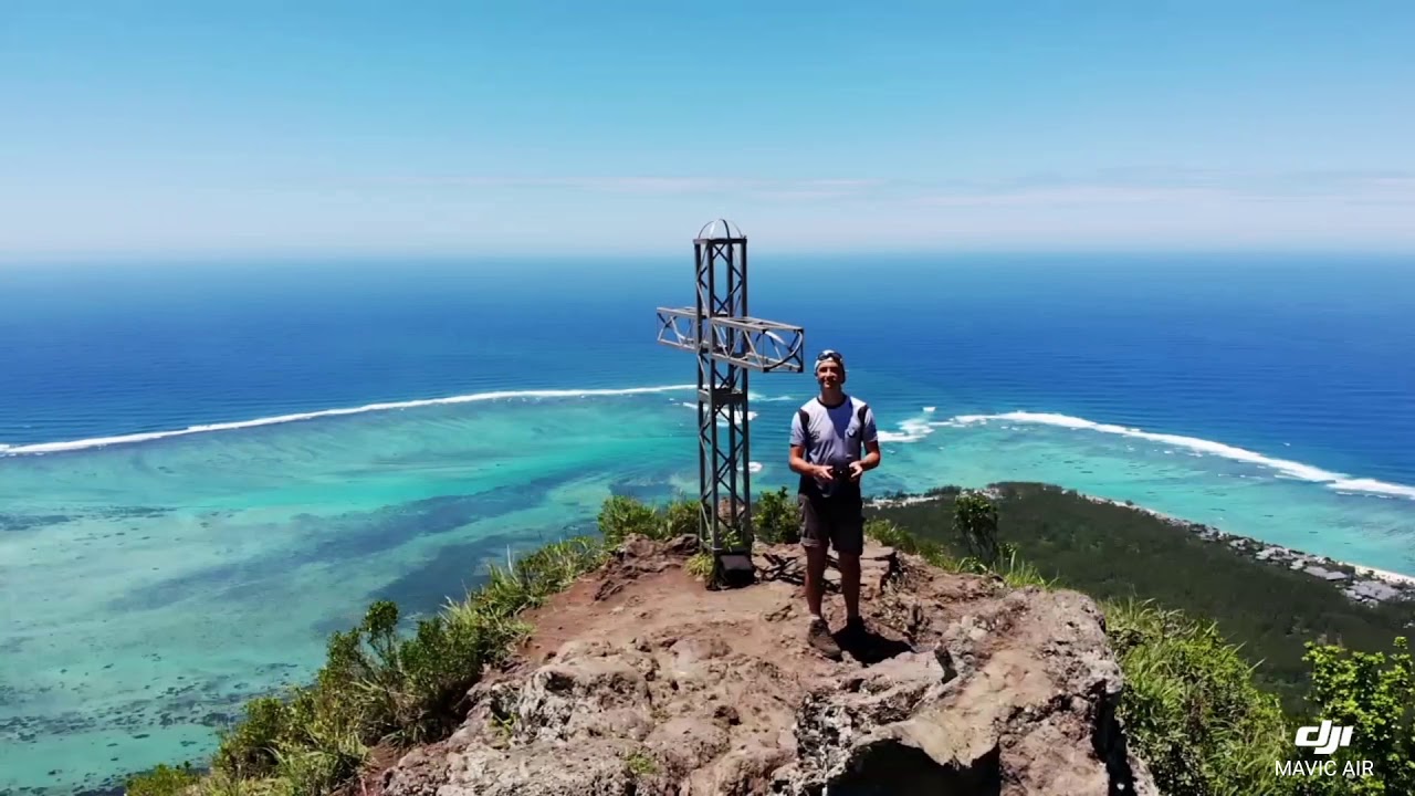 Le Morne Brabant, Mauritius - drone video