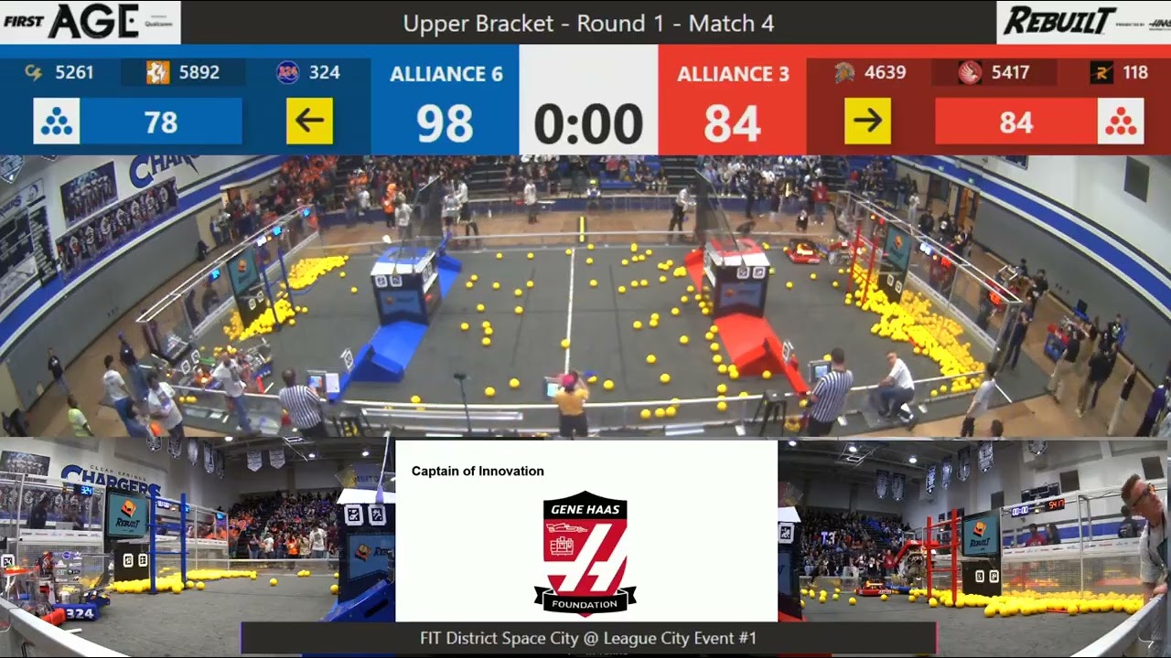SC1 2026 M4: Robonauts 118 vs. Chips 324