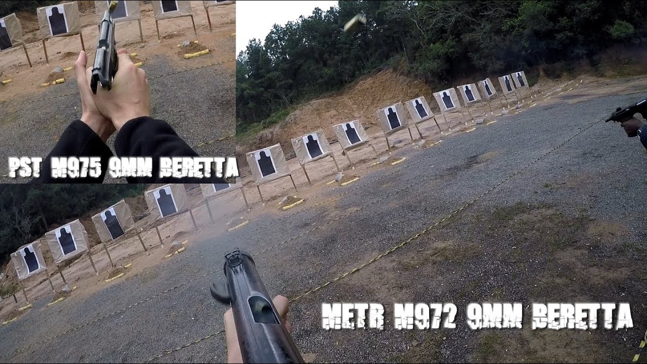 METRALHADORA M972 E PISTOLA M975 - BERETTA