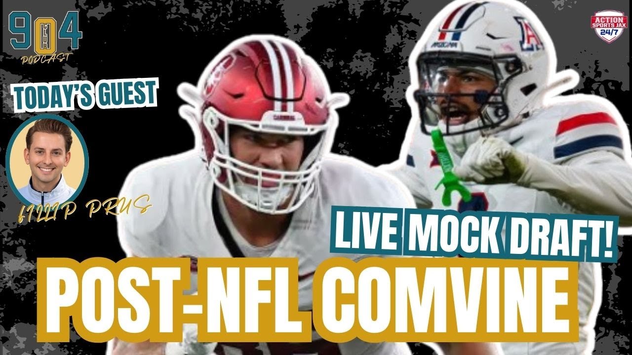 Club 904 | LIVE Jacksonville Jaguars MOCK DRAFT Post-NFL Combine | Introducing Depth