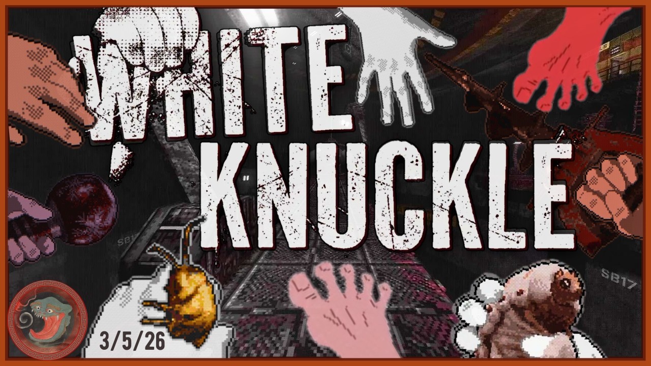 WHITE KNUCKLE |  ESCAPE WILL MAKE YOU GRUB | GRIPPIN MY SHI SUPER HARD STYLE