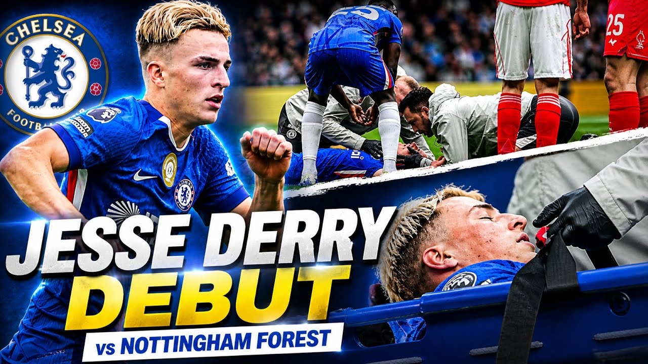 Jesse Derry Debut vs Nottingham Forest | Emotional First Start Cut Short Due To Injury
