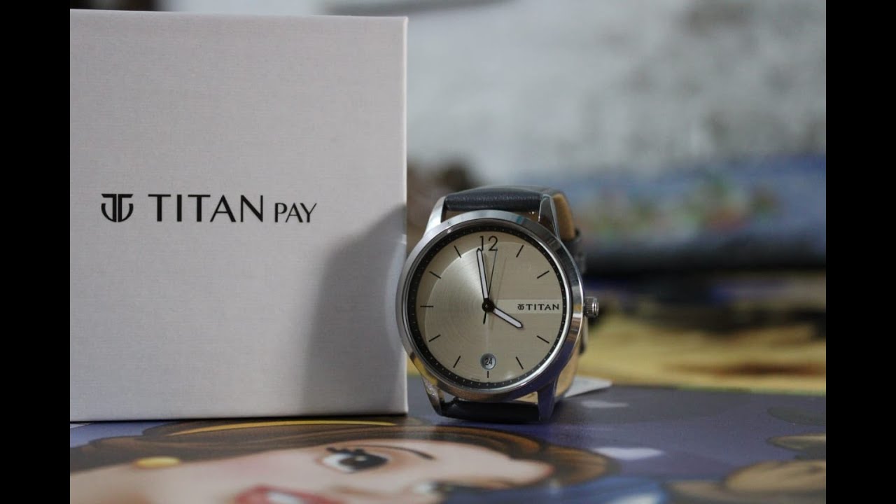 Unboxing of all new Titan pay watch.