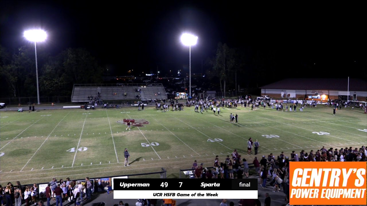 HSFB Game of the Week - Upperman vs White County
