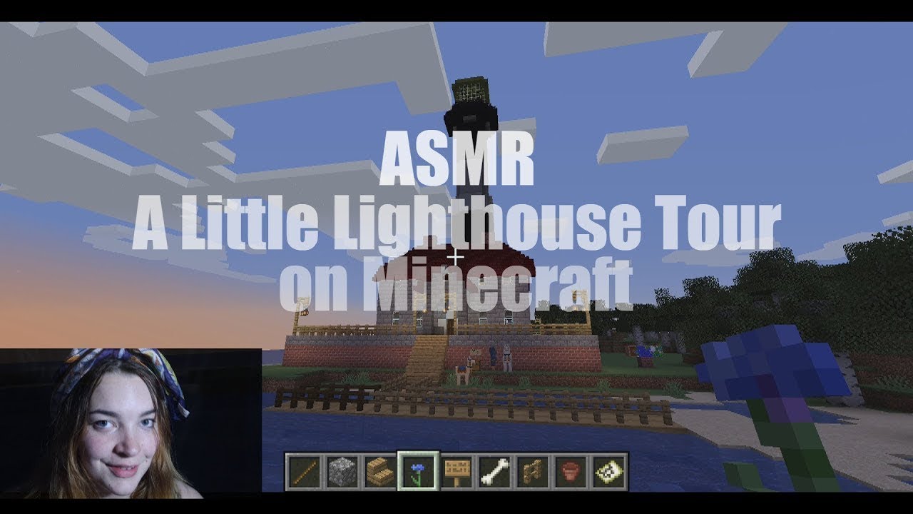 ASMR A Little Lighthouse Tour on Minecraft   Let's Play Geeky Tingles