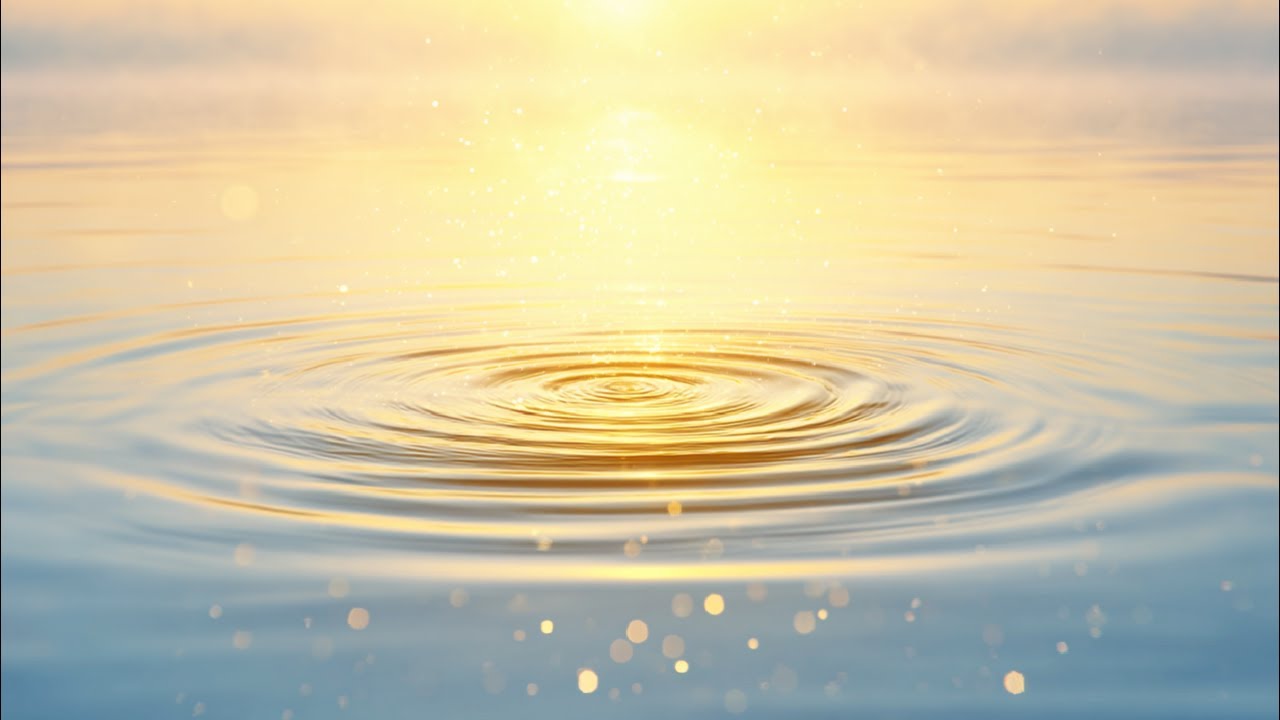 30 Minute Deep Breathing for Morning Anxiety - Soft Water Meditation