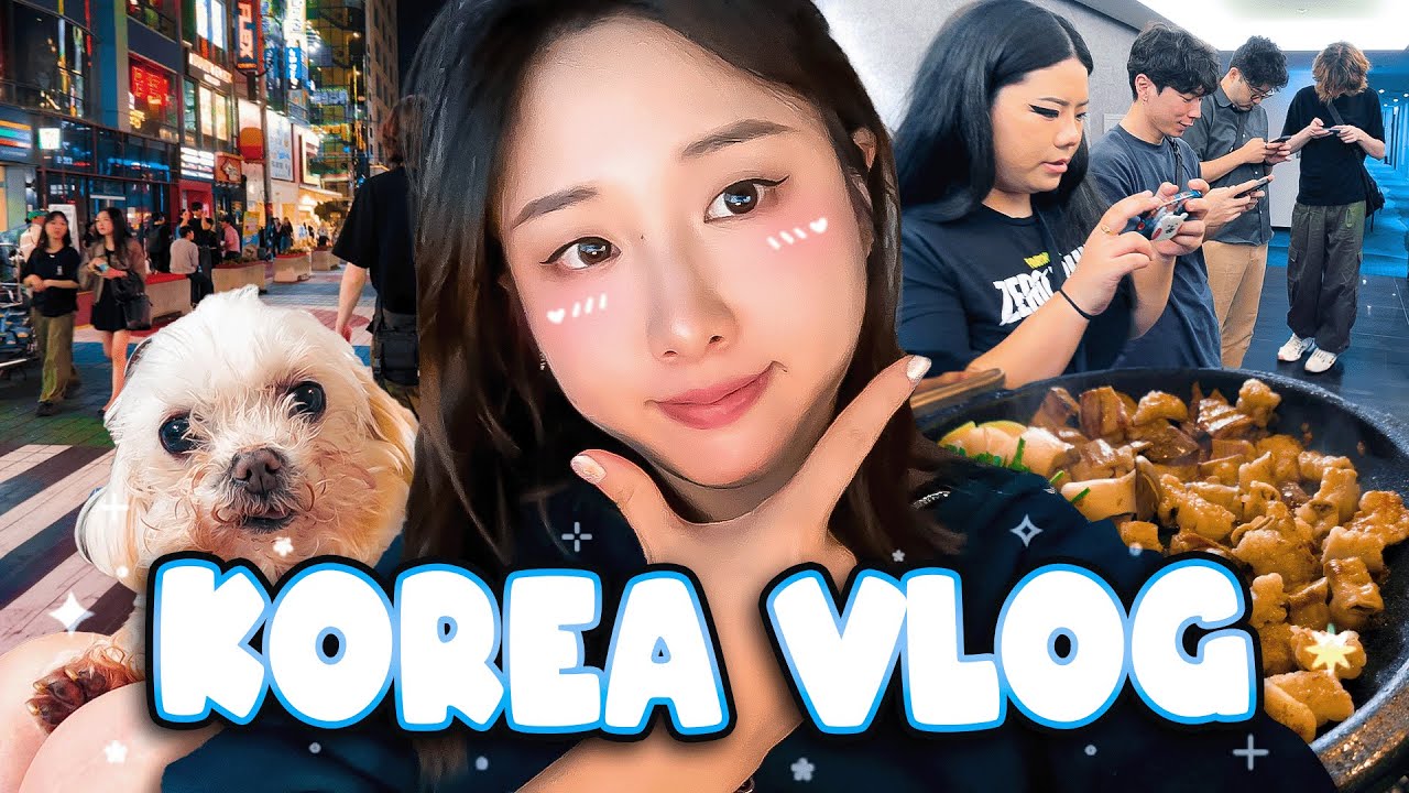 Корейский видеоблог! | барбекю, караоке и визит к семье ♡