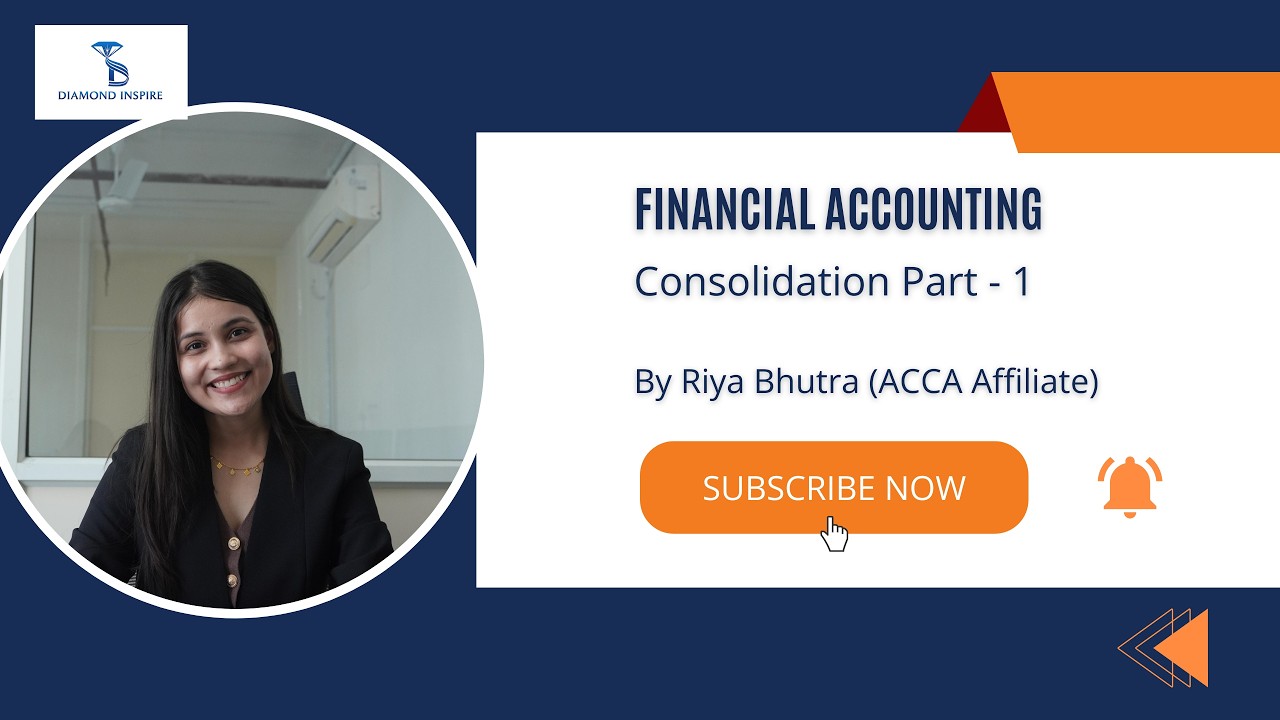Financial Accounting (FA-F3)  - Consolidation Part 1