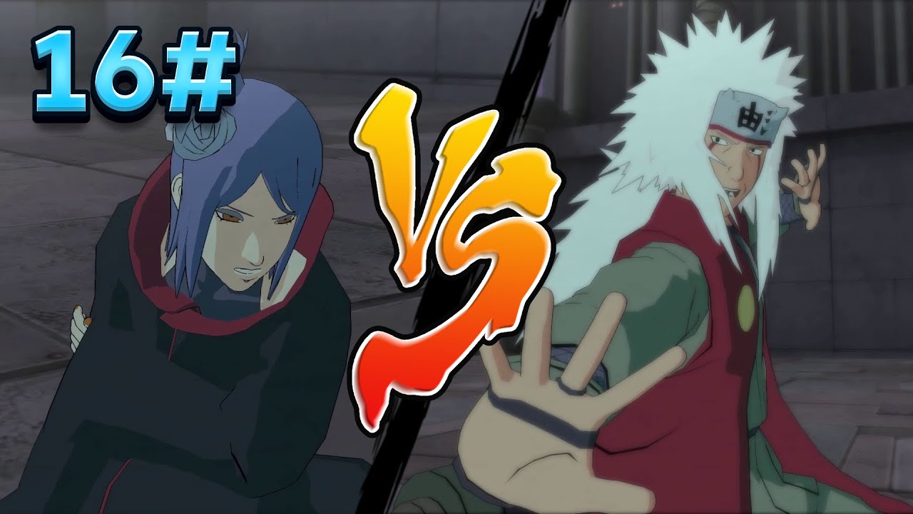 ناروتو ستورم 2 : جيرايا ضد كونان