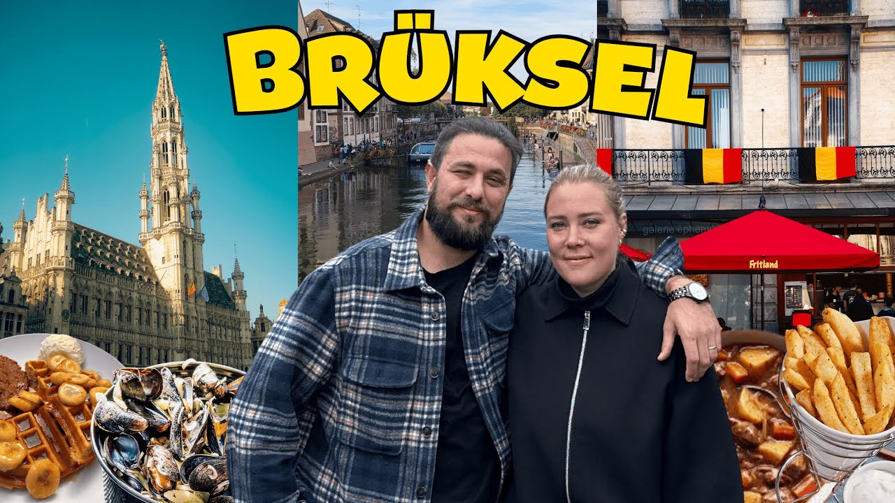 Belçika’nın başkenti Brüksel’i Belçikalılar gibi keşfettik | Brüksel VLOG 🇧🇪