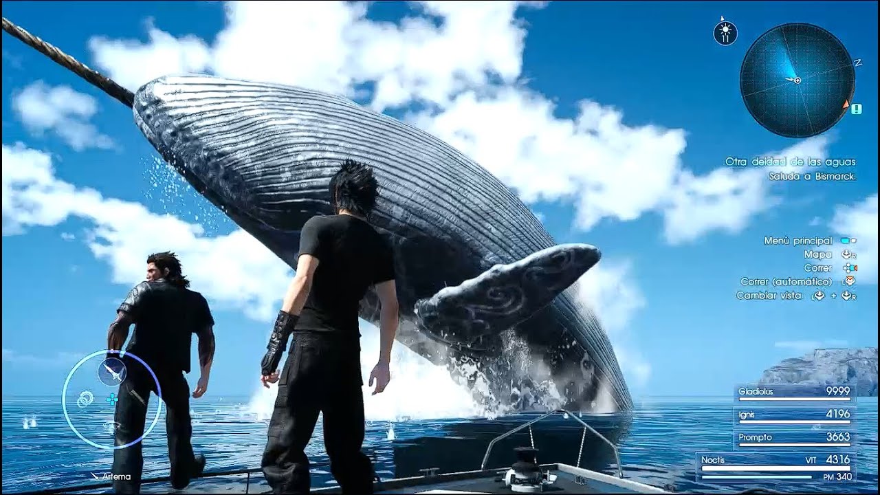 Otra deidad de las aguas FFXV Bismarck
