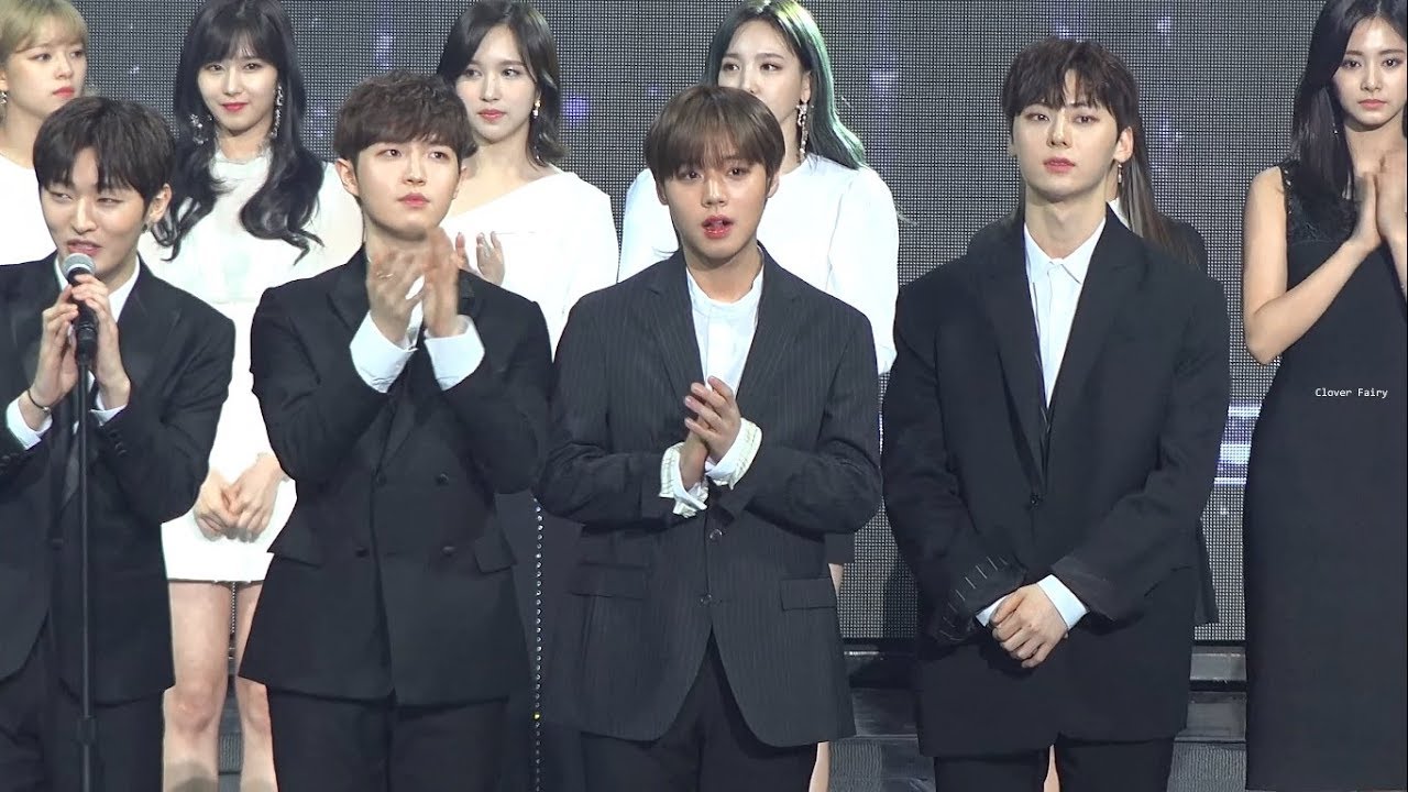180214 가온차트 뮤직어워드 오프닝 박지훈 4K 직캠