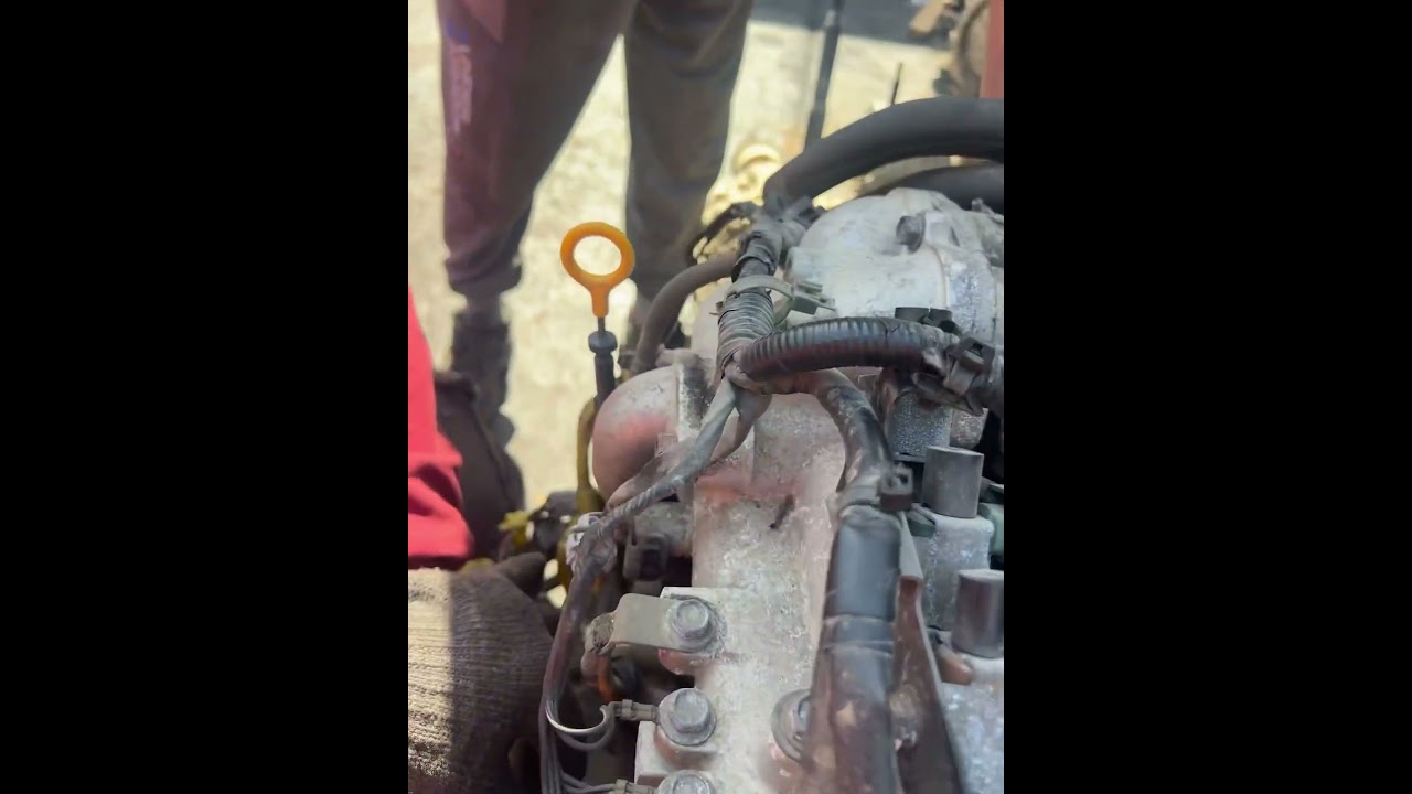 Nissan ZD30T Electronic test #nissan #diesel #engine #4x4 #frontier #navara #urvan