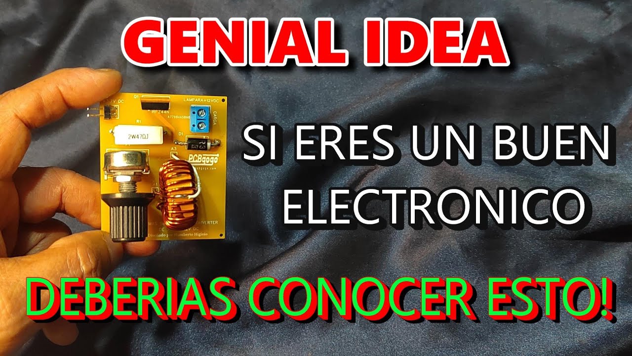 ✅GENIAL IDEA CON UN TOROIDE RECICLADO!! 👀👉 APRENDE ELECTRONICA A OTRO NIVEL - TEORIA y PRACTICA