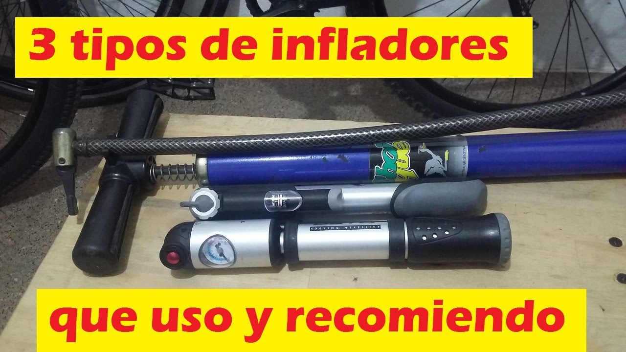 3 tipos de infladores que uso y recomiendo | Ciclismo #31