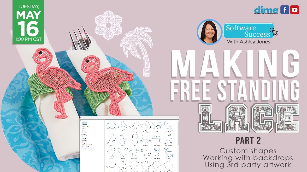 Making Freestanding Lace | Part 2 | Software Success