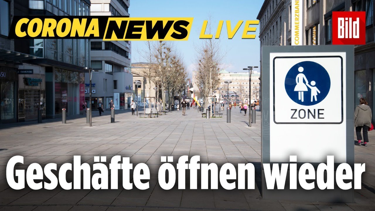 🔴 Erste Geschäfte öffnen wieder! Live aus Deutschlands Innenstädten | Corona News