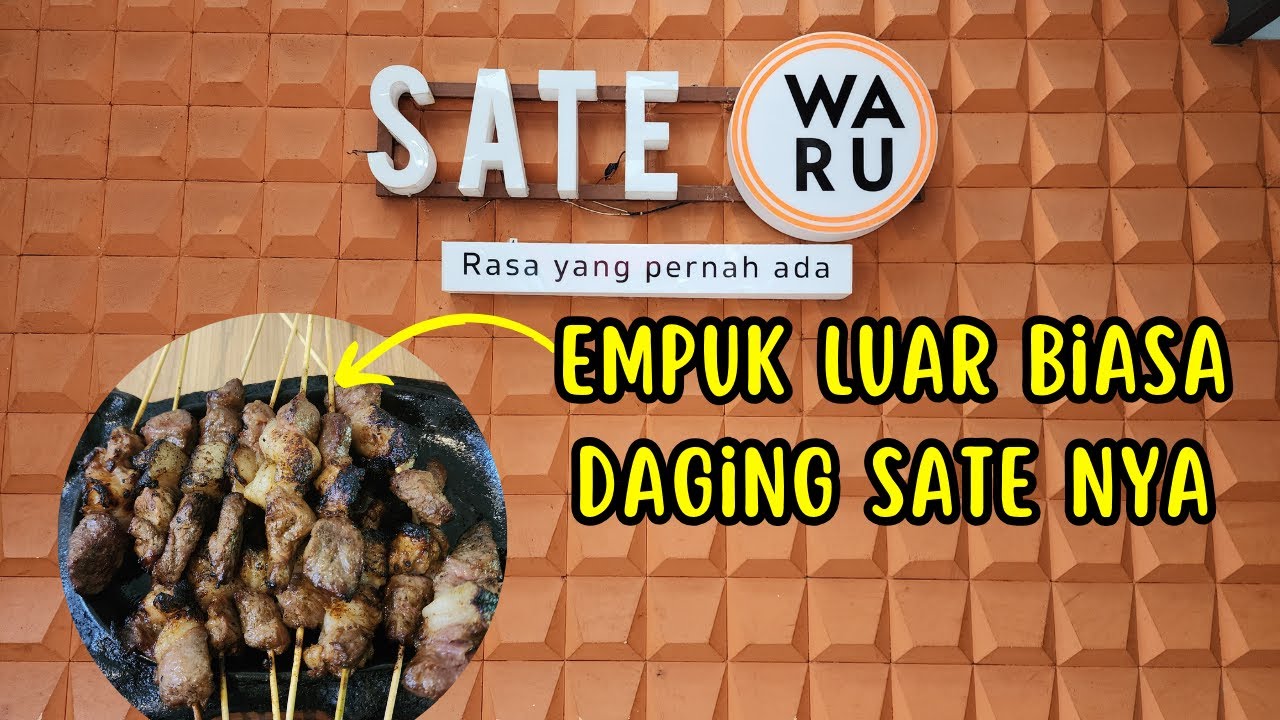 Nyobain Sate Domba Ter-Enak di Jakarta Selatan || Sate Waru Pondok Indah, Kby Lama - Jakarta Selatan