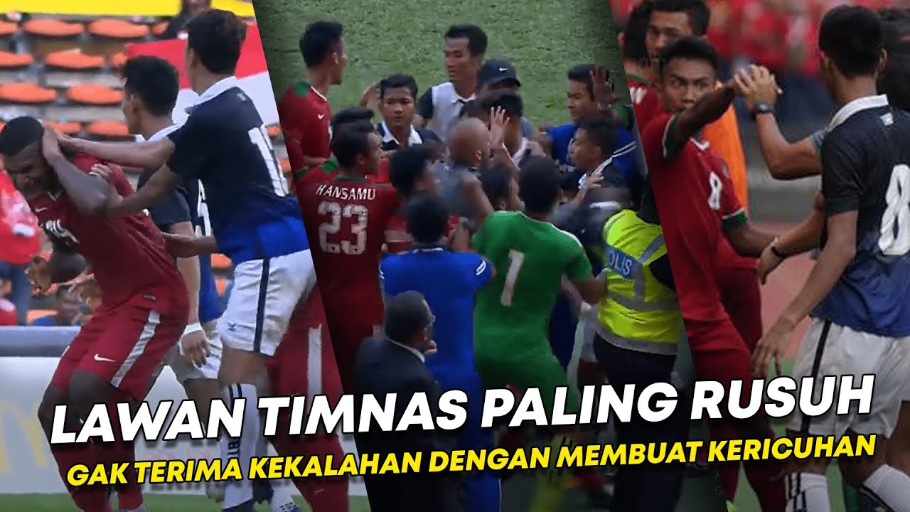 TIDAK MAU MENERIMA KEKALAHAN, PEMAIN NEGARA INI JUSTRU NGAJAKIN RIBUT PARA PEMAIN INDONESIA!!!!