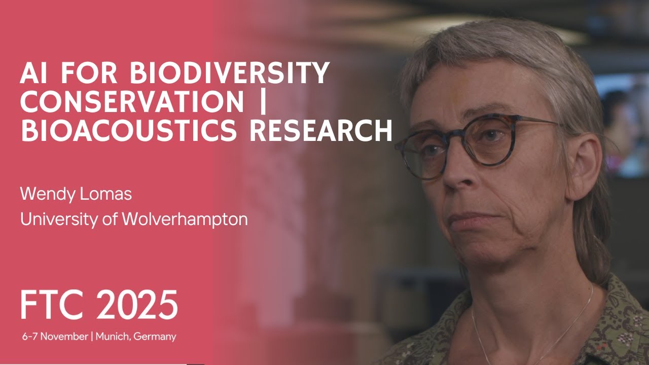 AI for Biodiversity Conservation | Bioacoustics Research at FTC 2025 | interview with Wendy Lomas