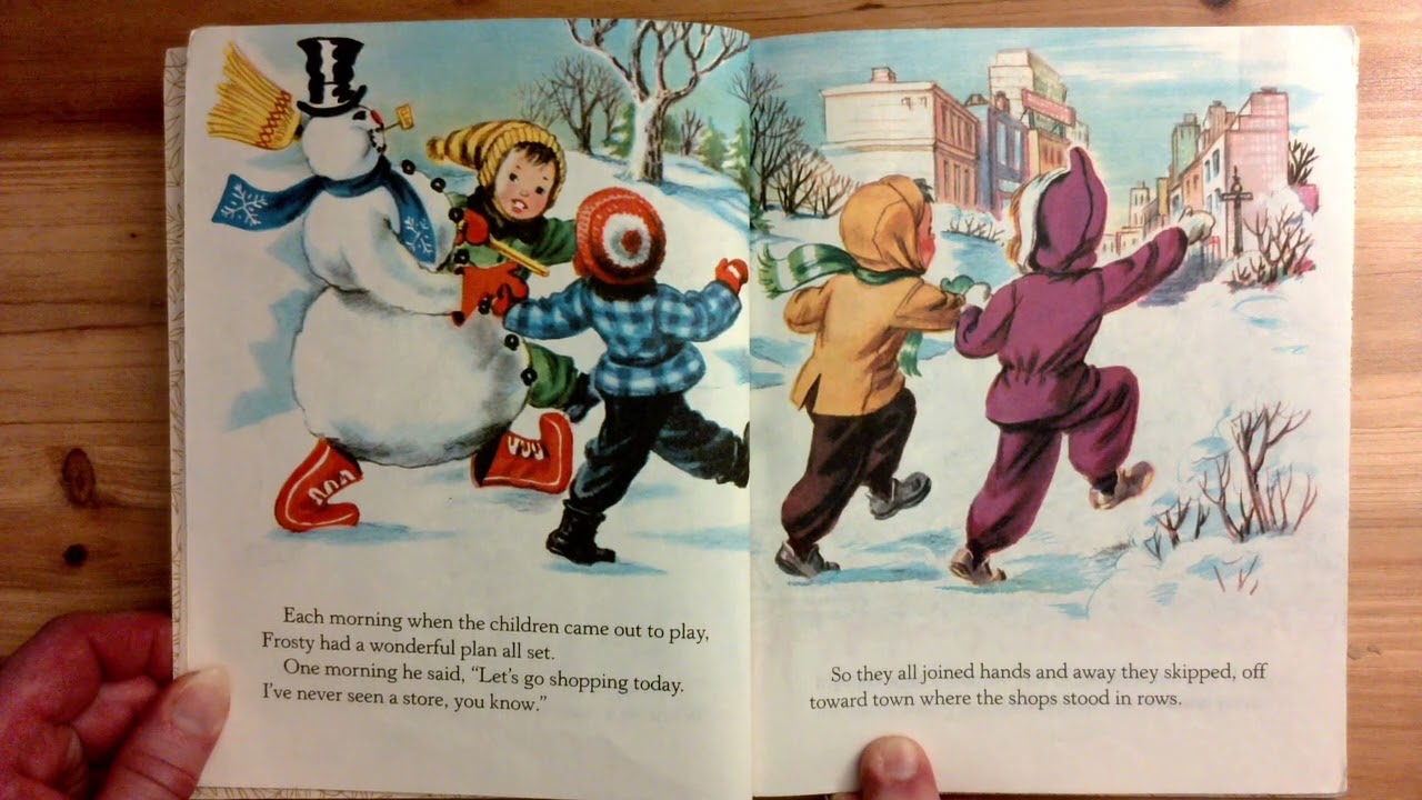 FROSTY the Snow Man, retold by Annie North Bedford, illustrated by Corinne Malvern