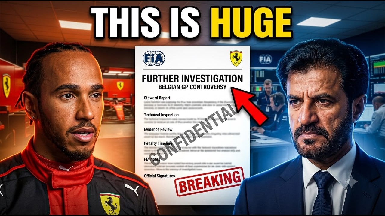 HUGE NEWS for Lewis Hamilton as FIA Launches FURTHER Investigation