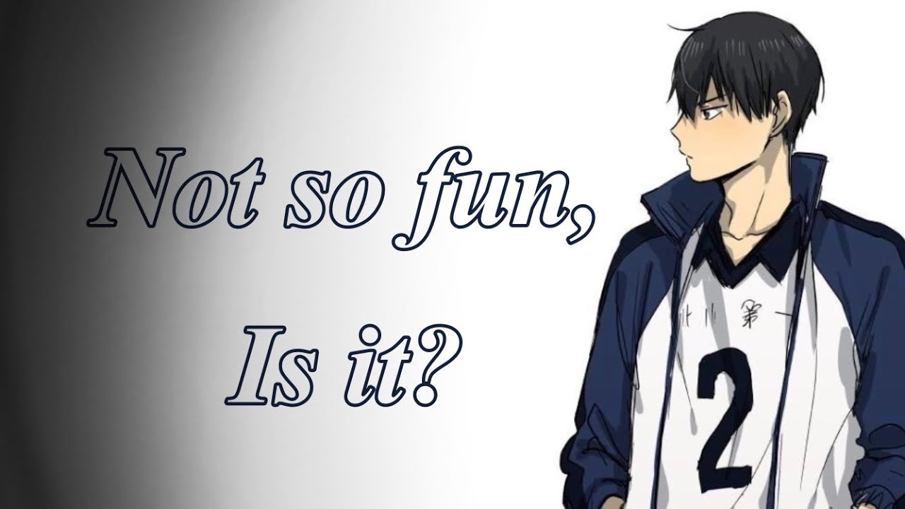 Not so fun,is it? |~| Haikyuu Texting Story |~| Requested|~| Kageyama Angst