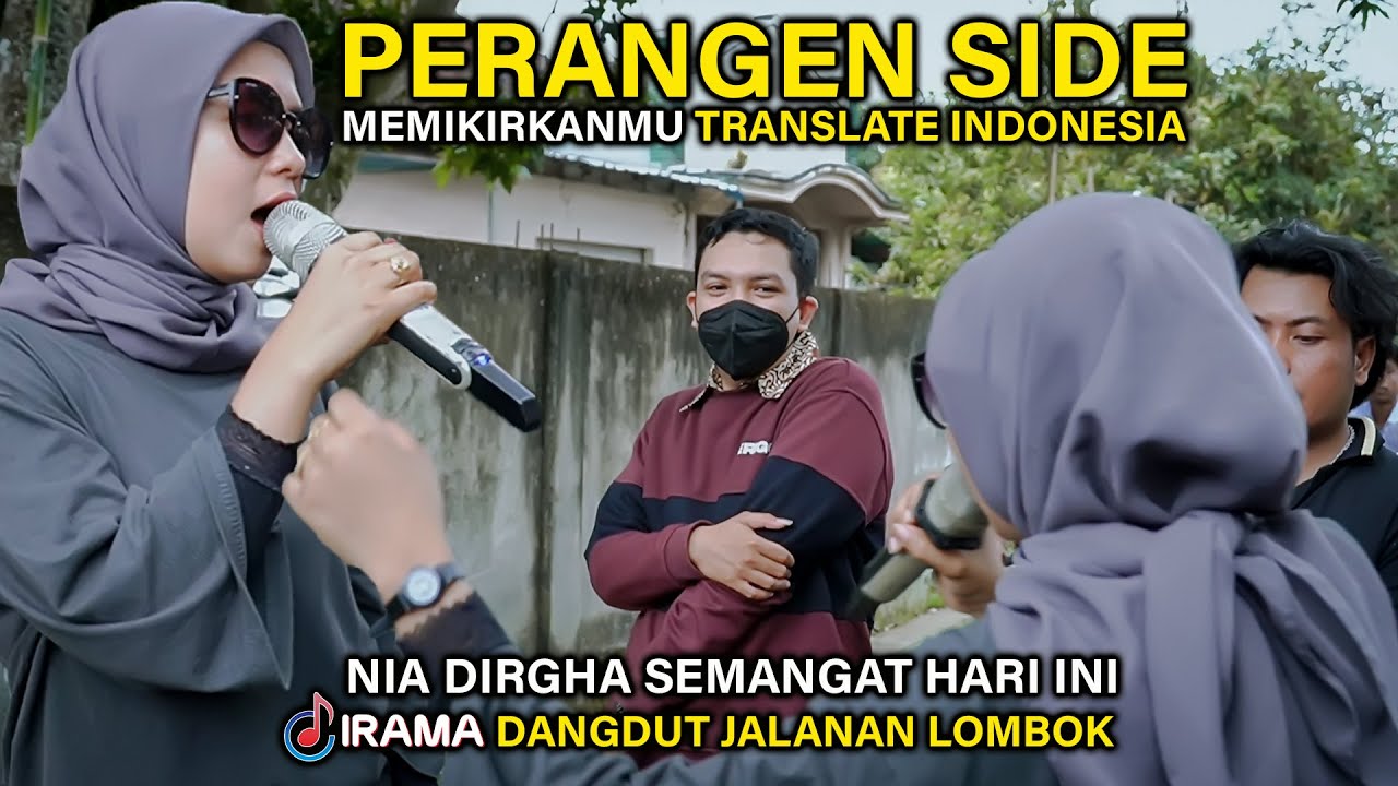 NIA DIRGHA CERIA SEKALI MENYANYIKAN LAGU PERANGEN SIDE ( MEMIKIRKANMU ) VERSI COVER IRAMA DOPANG