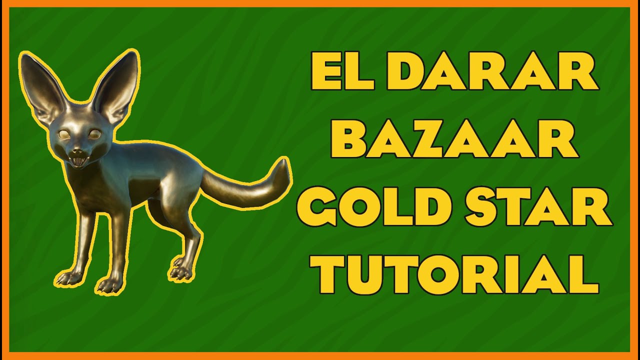 EL DARAR BAZAAR GOLD TUTORIAL | PLANET ZOO | TIMED SCENARIOS