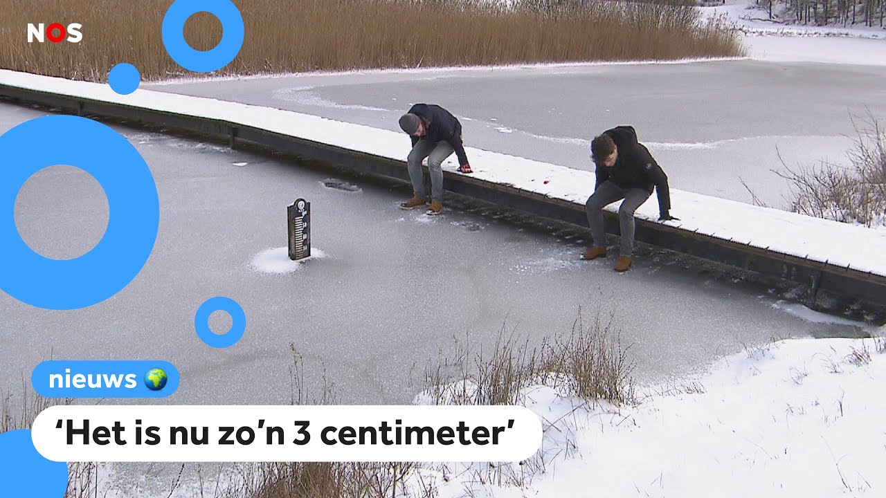 Wanneer kun je veilig het ijs op?
