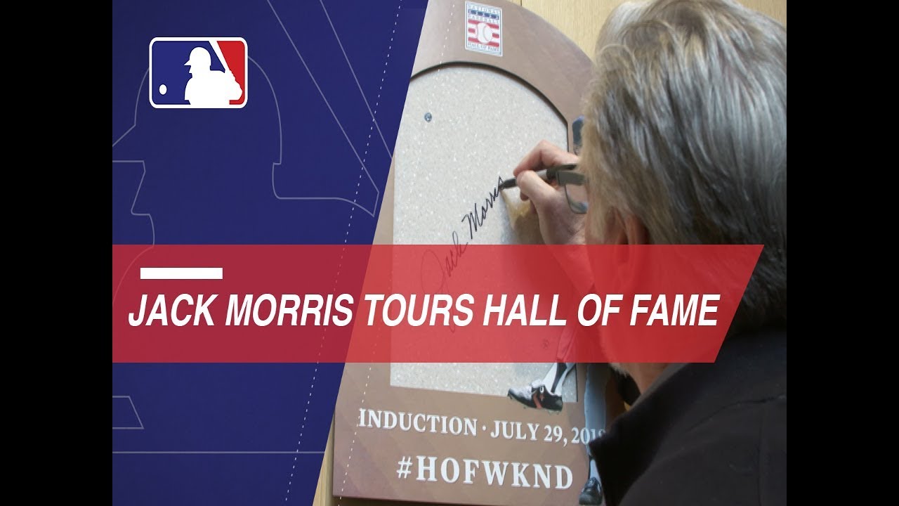 Jack Morris takes a tour of the Hall of Fame