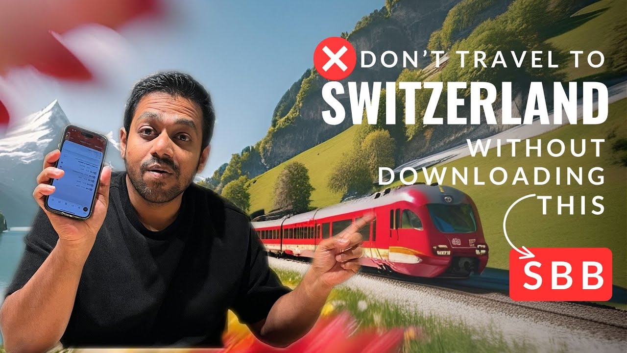 Easy Ticket Booking & Travel Planning| Travel Smart in Switzerland|स्वित्झर्लंडमध्ये प्रवास कसा कराल