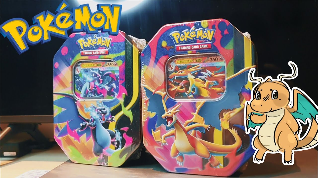 Ouverture des 2 Pok&eacute;box M&eacute;ga Dracaufeu XY !