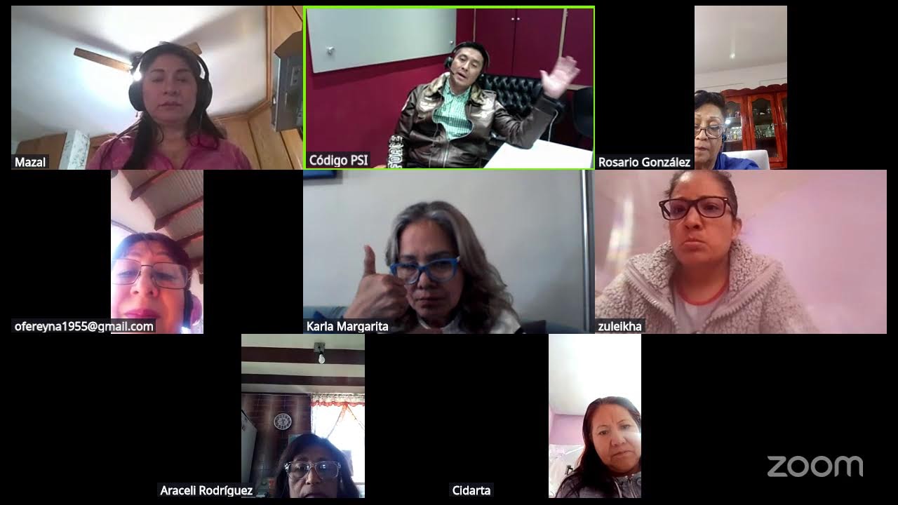 Invitación a una reunión de Zoom - Árbol genealógico