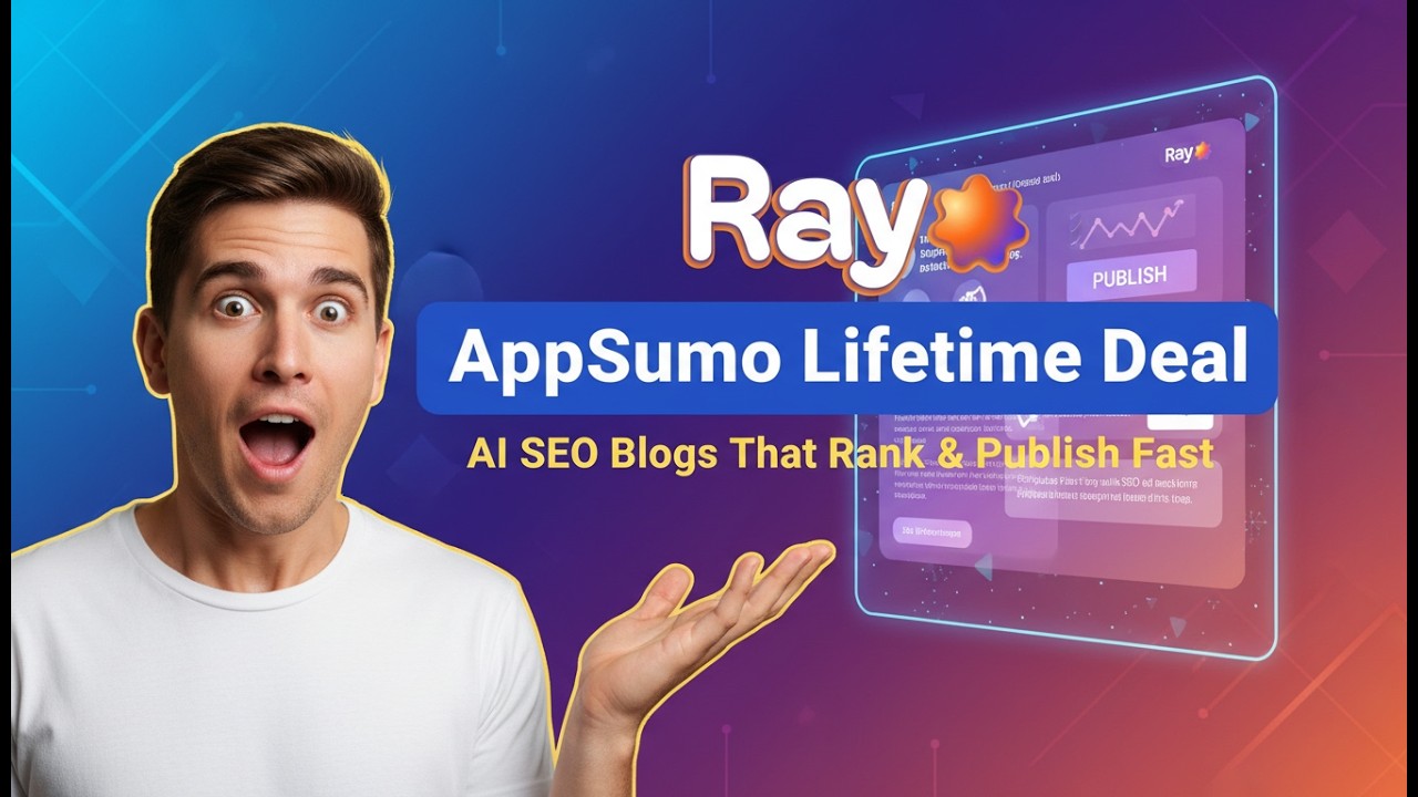 Rayo AppSumo Пожизненное предложение Блоги с ИИ для SEO, которые быстро ранжируются и публикуются