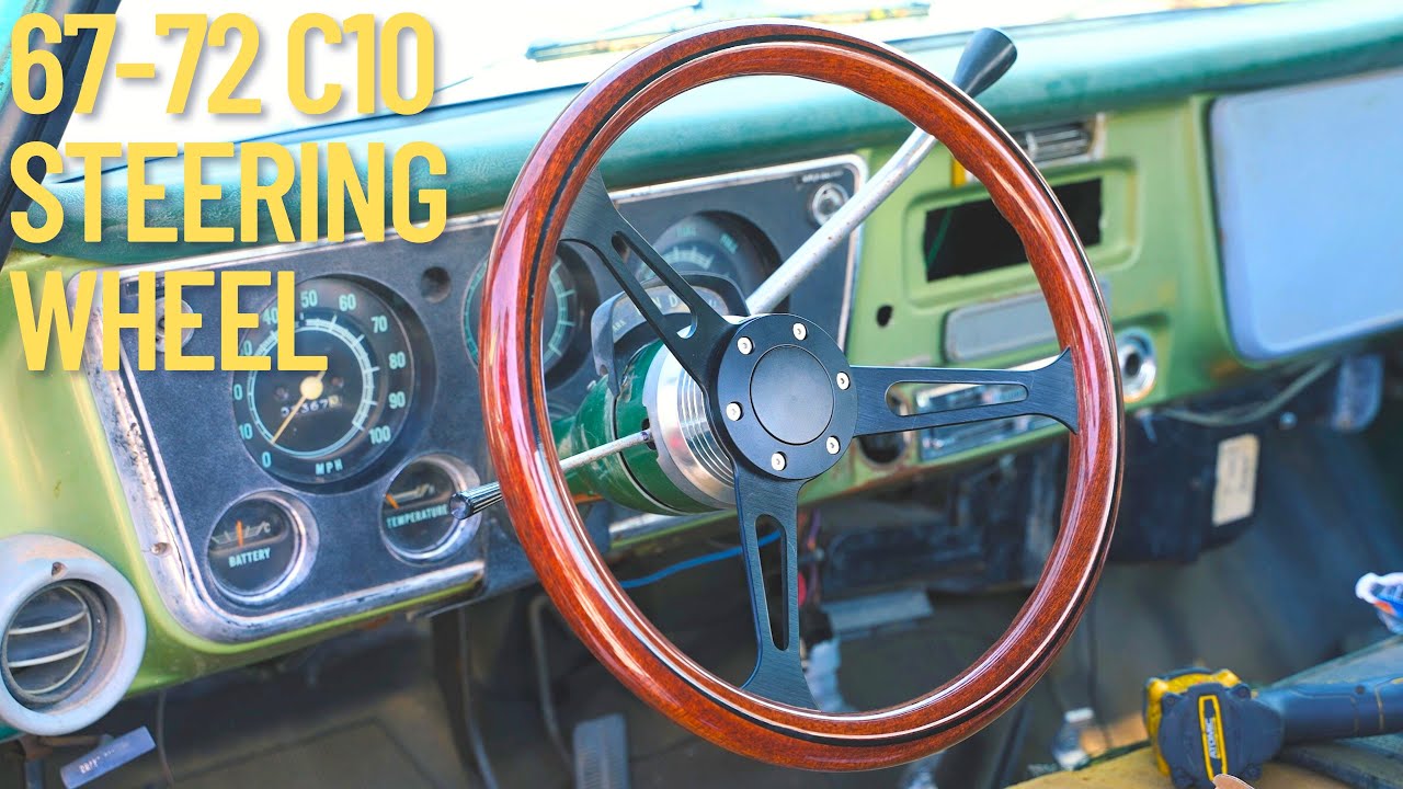 How to Install an Aftermarket Steering Wheel in a 67-72 Chevy C10 Truck