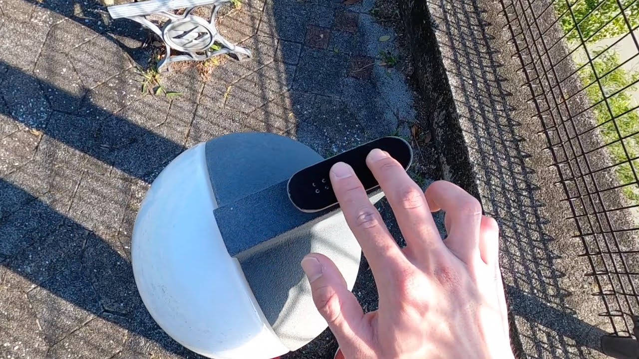 FINGERBOARD NA RUA - SKATE DE DEDO