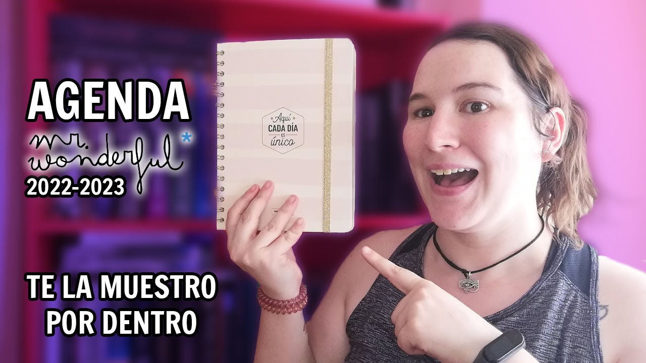 📒 UNBOXING: Agenda MR. WONDERFUL 2022-2023