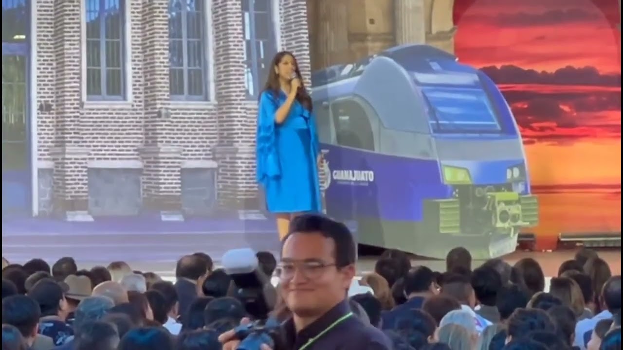 La gobernadora de Guanajuato Libia Dennise rinde su Segundo Informe de Gobierno.