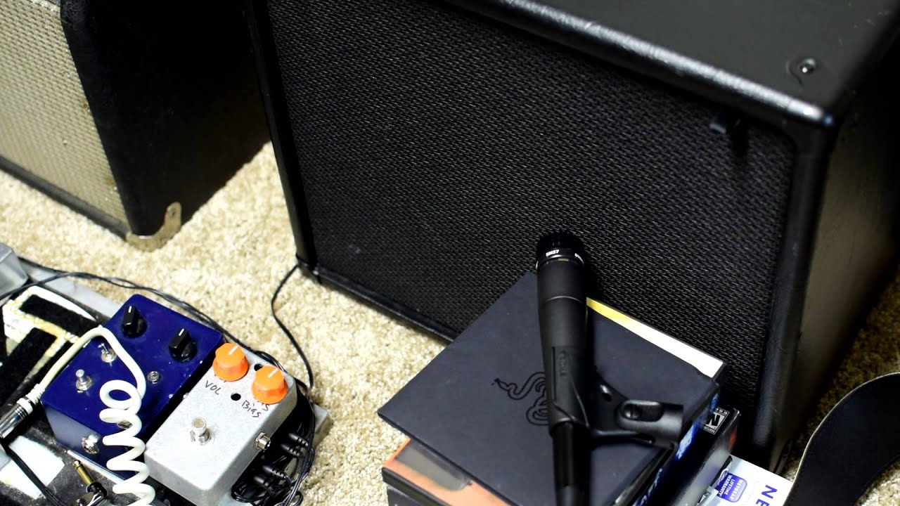 SM57 Mic Placement Test