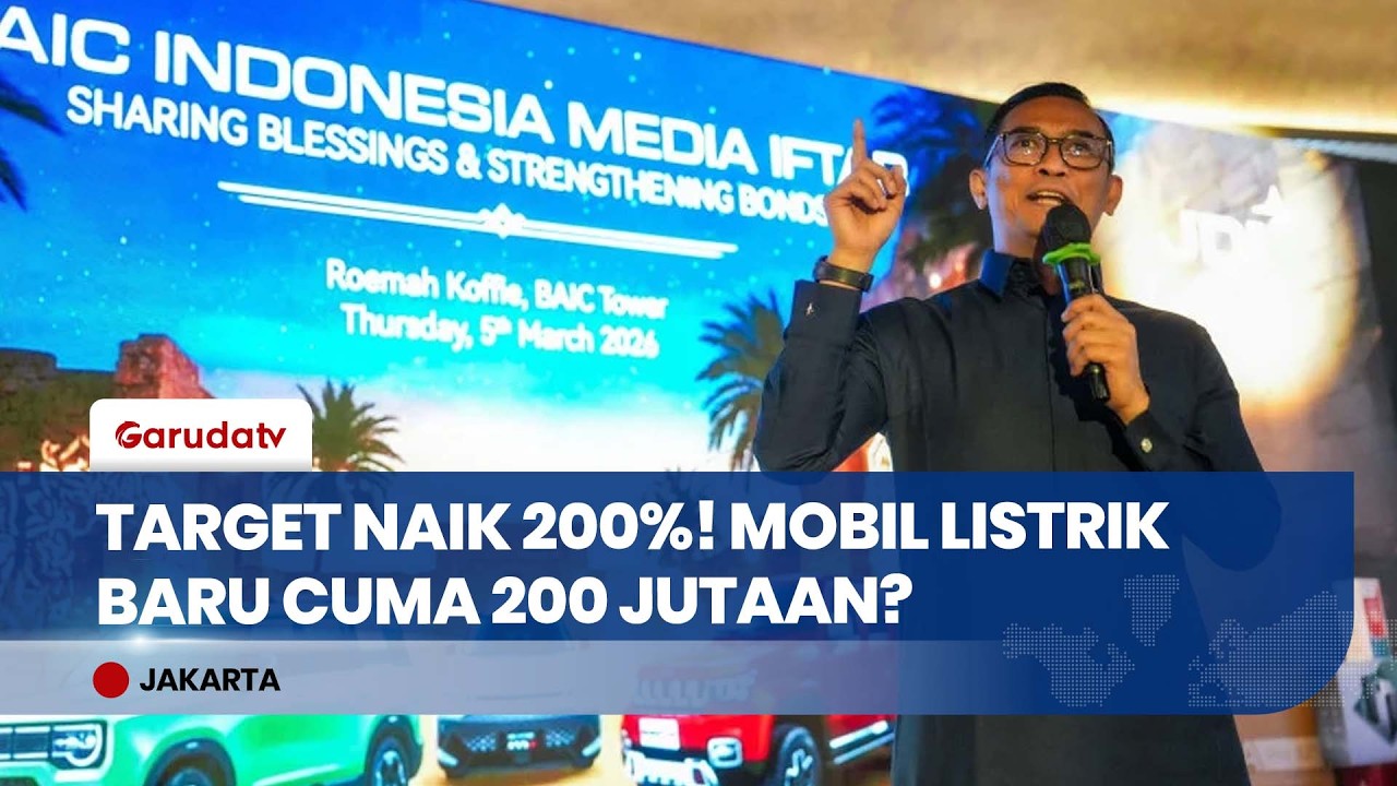 BAIC Targetkan Naik 200%! Siap Rilis Mobil Listrik Rp200 Jutaan & Sikat Pasar SUV Indonesia!