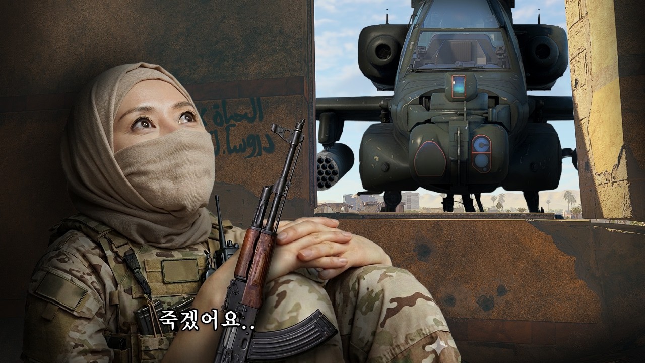 [워썬더] [아파치] 탈레반 소탕 작전