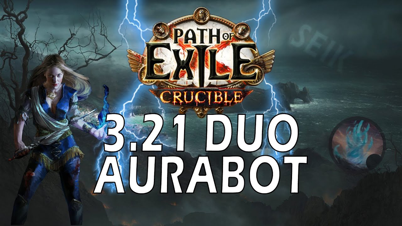 The ULTIMATE Aurabot guide for Crucible league | Duo/Trio/Party play [PoE 3.21]