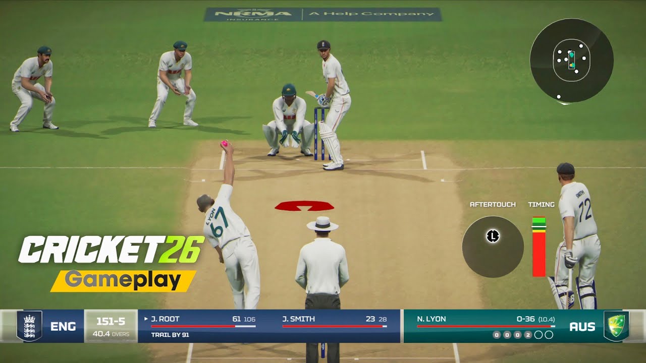 CRICKET 26 | New ASHES MODE Gameplay🏏 | Realistic Test Match Vibe✨