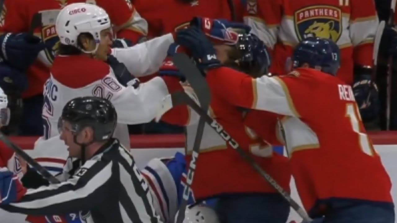 Jonathan Kovacevic And Nick Suzuki Both Ejected From Game After Scrum