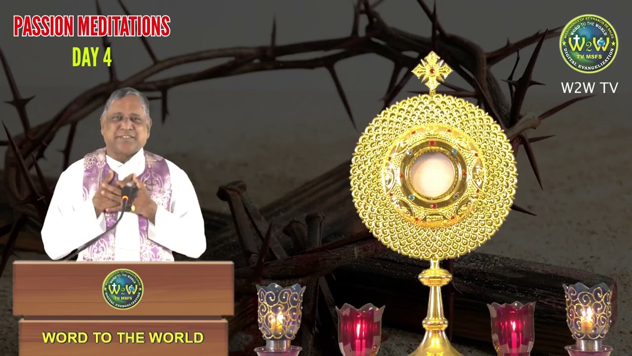 ADORATION & PASSION MEDITATIONS | 19 MARCH 2026 | CARRYING THE CROSS by Fr  John #passion #meditate